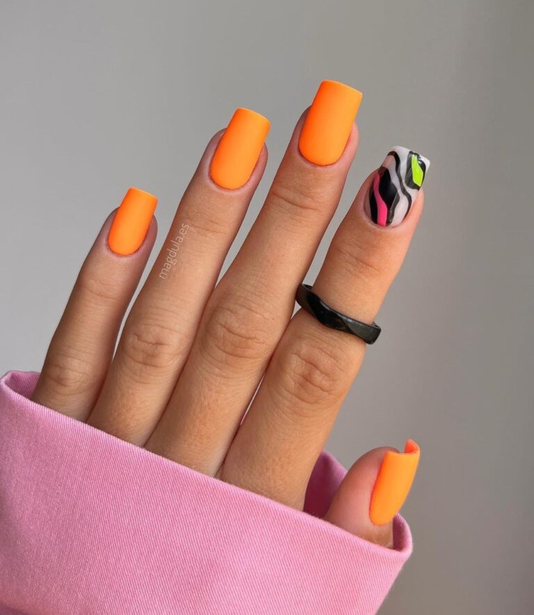 25 summer neon nails